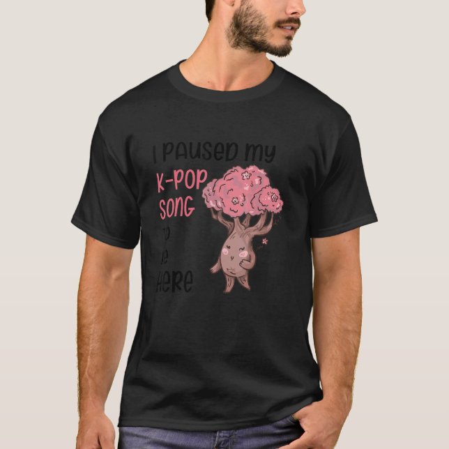 T-shirt K Pop Kpop Chanson Suspendue 9 (Devant)
