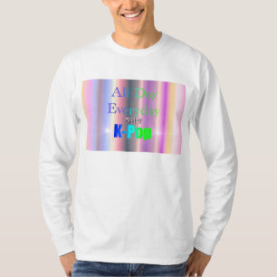 T-shirt K-Pop quotidien toute la journée