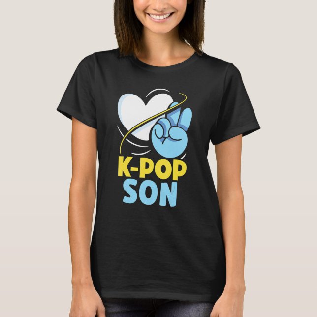 T-shirt K-POP Son Amour K-Pop Coréen (Devant)