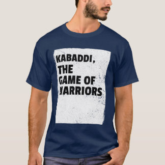 T-shirt Kabaddihe Game of Warriors Sport friend retro