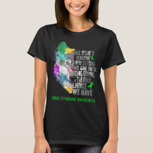 T-shirt Kabuki Syndrome Sensibilisation Ribbon Support Cad