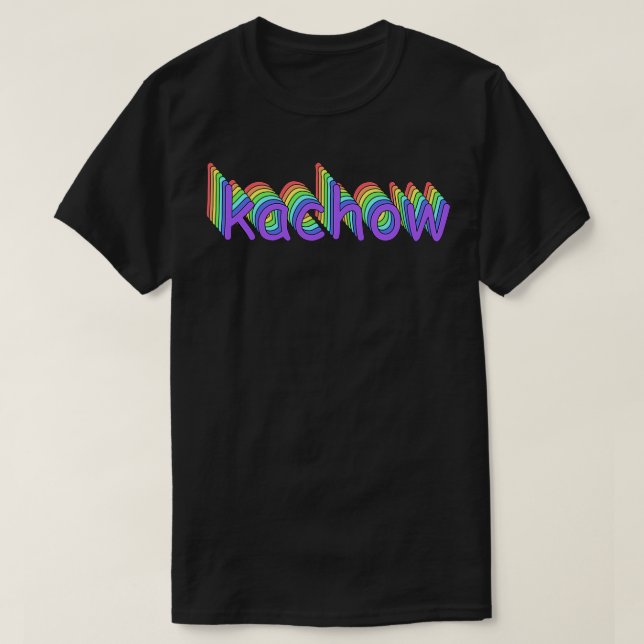 T-shirt Kachow (Design devant)