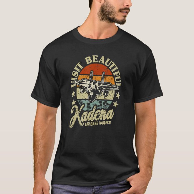 T-shirt Kadena Air Base Visit Beautiful Kadena Usaf Okinaw (Devant)