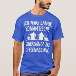 T-shirt Kaffee Koffein Espresso Kaffeebohne Geschenk 1