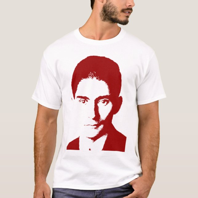 T-shirt Kafka rouge (Devant)