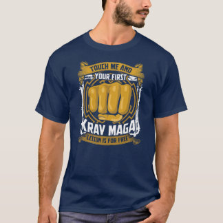 T-shirt Kagerman Maga pour hommes combattant la lutte d'au