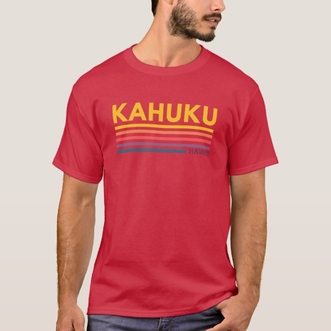 T-shirt Kahuku Hawaii (Devant)