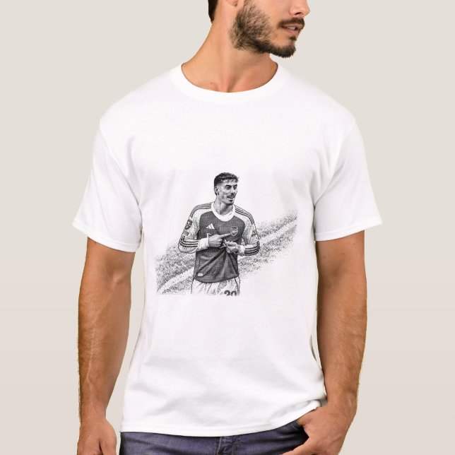T-shirt kai havertz poignard (Devant)