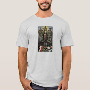 T-shirt Kaiser Wilhelm Ii - carte postale allemande de