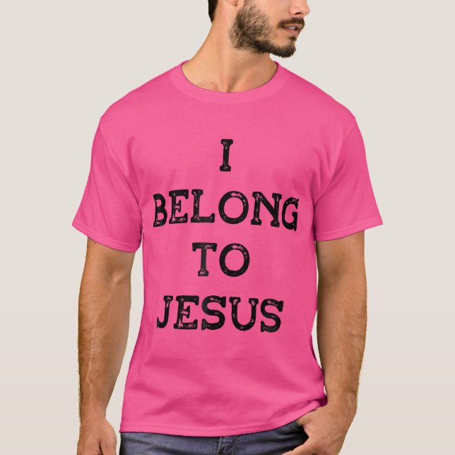 T-shirt Kaka I Appartient À Jésus (Devant)