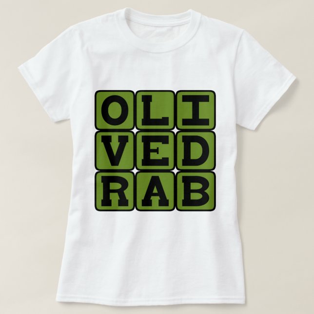 T-shirt Kaki, Couleur (Design devant)