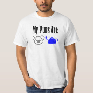 T-shirt Kala Tea Puns Drôle