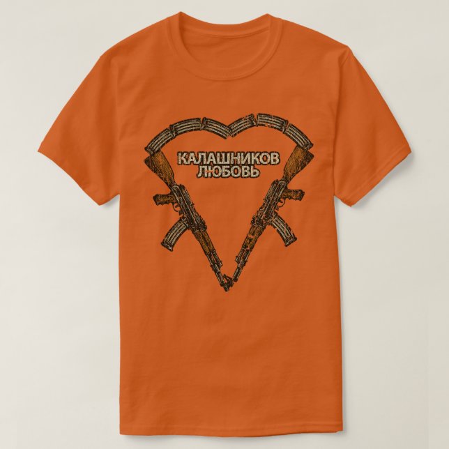 T-shirt Kalachnikov Love 1947 (Design devant)