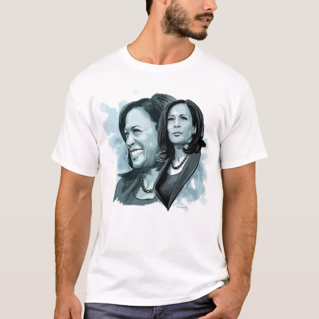 T-shirt Kalama Harris pour le président 2024 (Devant)