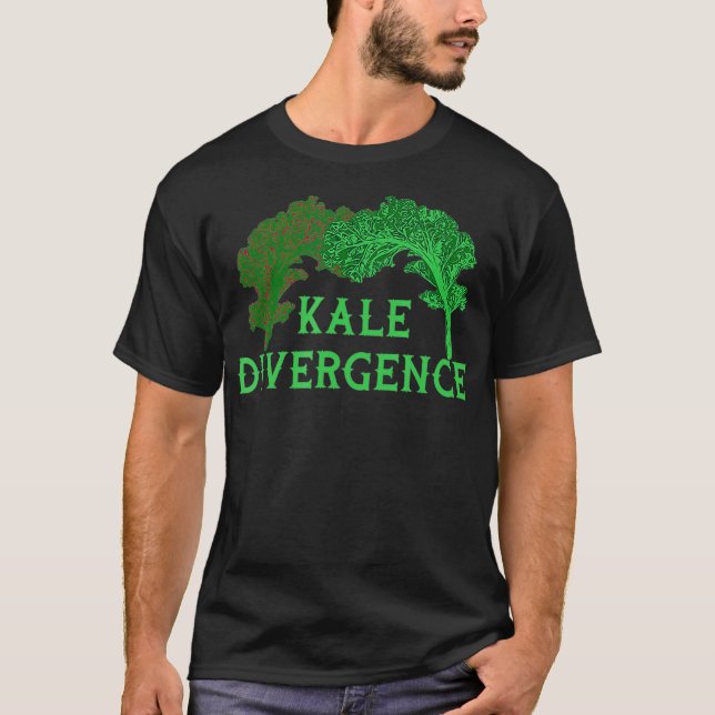 T-shirt Kale Divergence - ML - Machine Learning  (Devant)