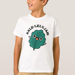 T-shirt Kale-lelujah Funny Veggie Kale Pun