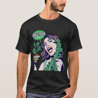 T-shirt Kale Yeah Vegan Vibes