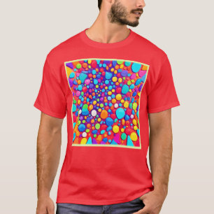 T-shirt Kaleidoscope Abstrait
