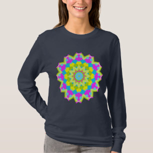 T-shirt Kaleidoscope coloré 01