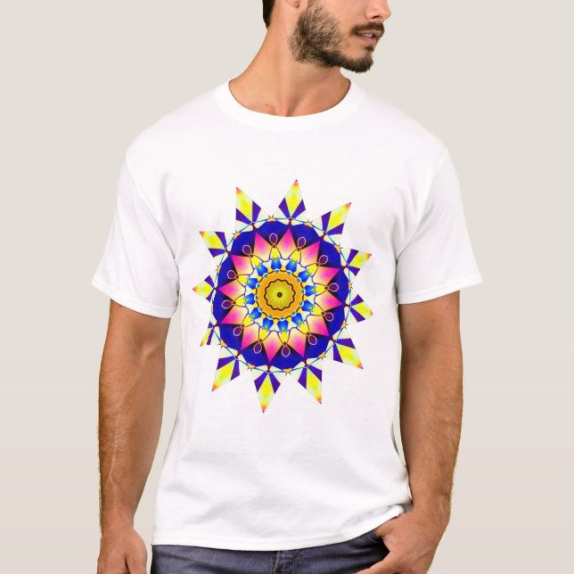 T-shirt Kaleidoscopic 070714(2) (Devant)