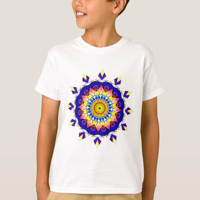 T-shirt Kaleidoscopic 070714(3) (Devant)