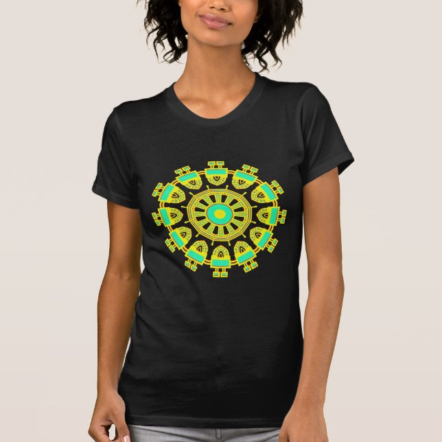 T-shirt Kaleidoscopic 110714(1) (Devant)