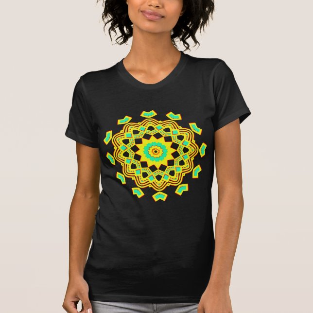 T-shirt Kaleidoscopic 110714(2) (Devant)