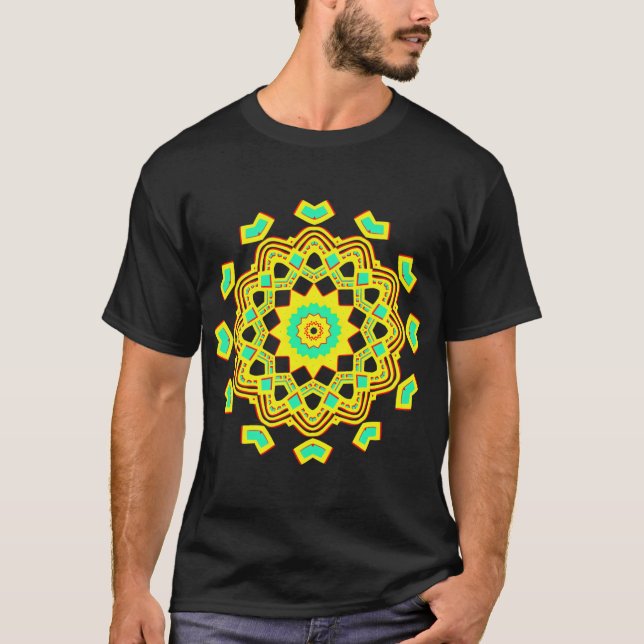 T-shirt Kaleidoscopic 110714(2) (Devant)