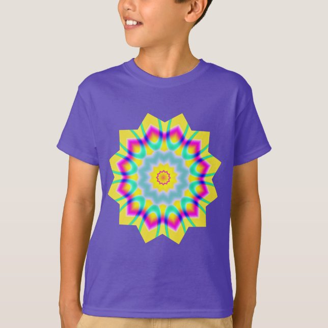 T-shirt Kaleidoscopic 260614(1) (Devant)