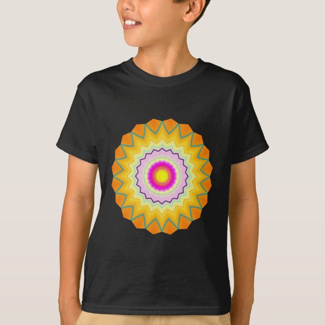 T-shirt Kaleidoscopic 260614(2) (Devant)