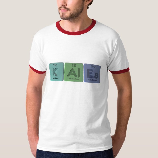 T-shirt Kales-K-Al-Es-Potassium-Aluminium-Einsteinium.png (Devant)