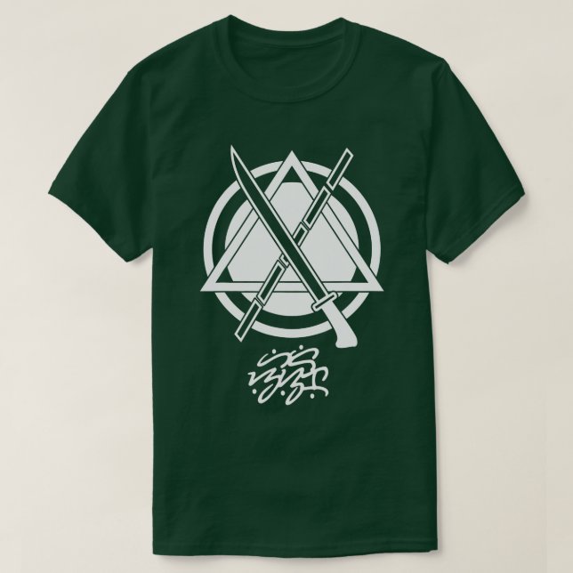 T-shirt Kali Arnis Eskrima Filipino Baybayin Jamais Rendem (Design devant)