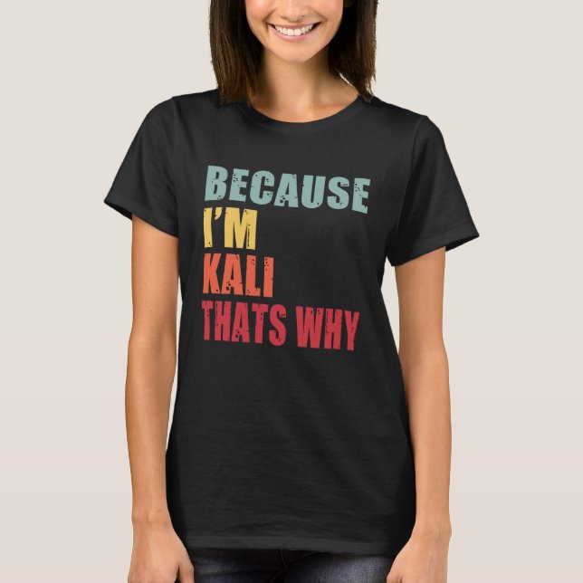 T-shirt Kali Je suis tout le monde parle de Kali (Devant)