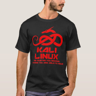 T-shirt Kali Linu avec Dragon et Slogan