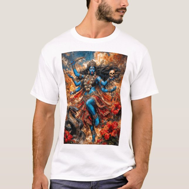 T-shirt Kali Ma Fantasy Illustration (Devant)