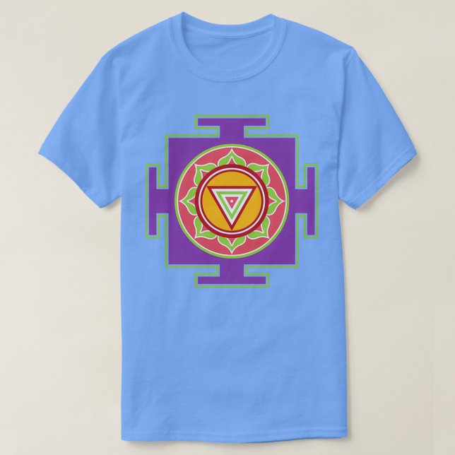 T-shirt Kali Yantra Déesse hindoue Mindfulness Cadeau (Design devant)