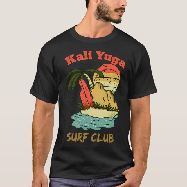 T-shirt Kali Yuga Surf Club Surf Kali (Devant)