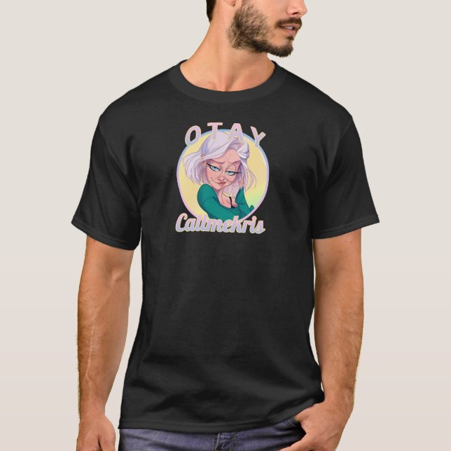 T-shirt kallmekris otay, kmk streaming youtuber nouveau me (Devant)