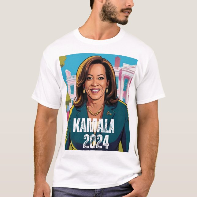 T-SHIRT KAMAL HARRIS 2024 (Devant)