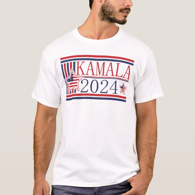 T-shirt Kamala 2024, candidate à la présidentielle (Devant)