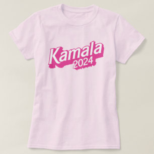 T-shirt Kamala 2024 rose