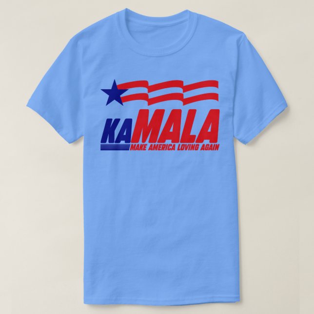 T-shirt KAMALA Aimant à nouveau (Design devant)