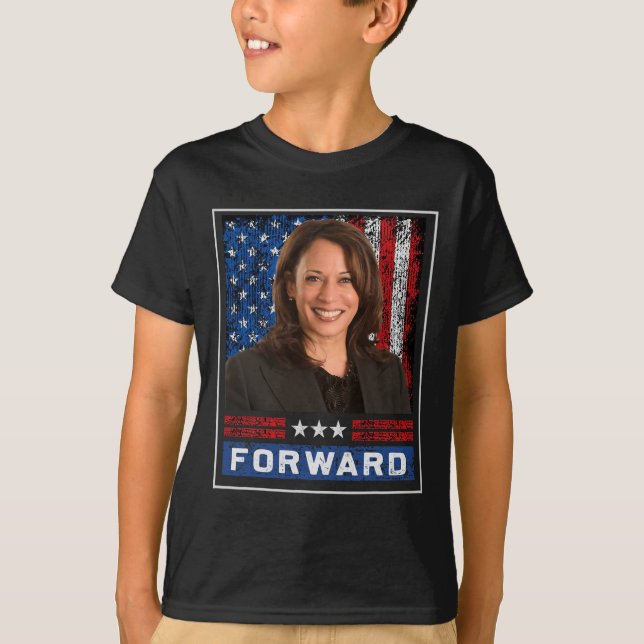 T-shirt Kamala Forward President Kamala Harris Wheimer 201 (Devant)