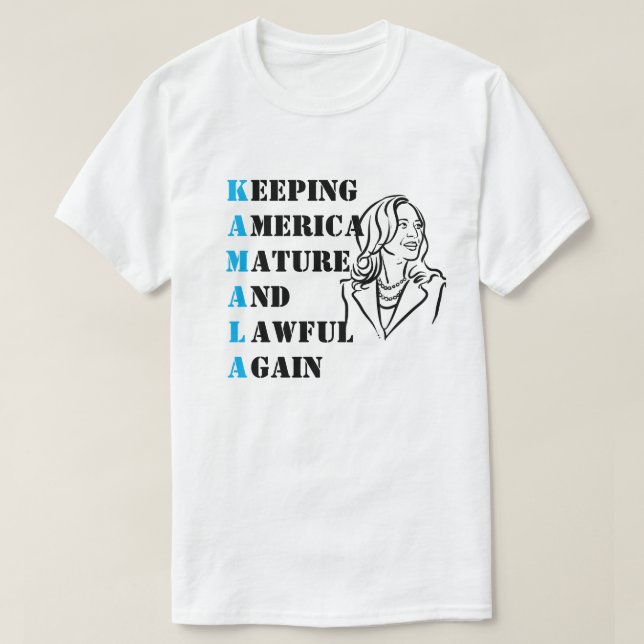 T-shirt Kamala Harris (Design devant)