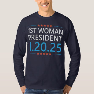 T-shirt Kamala Harris 1ère femme présidente 1.20.25