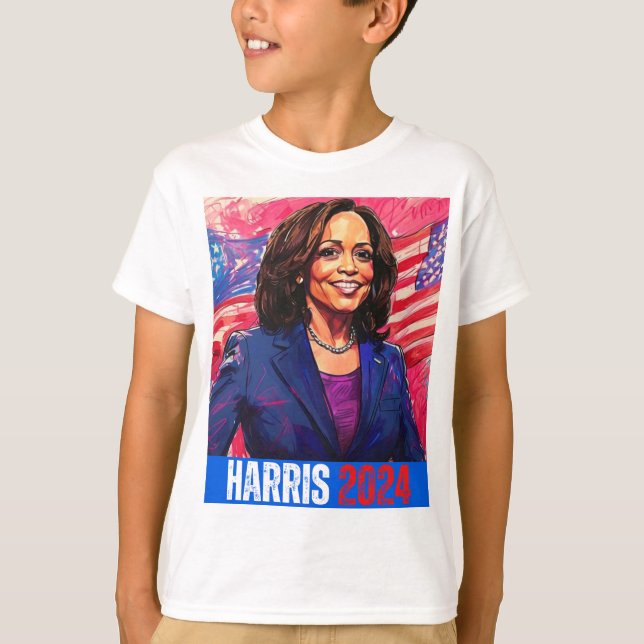 T-SHIRT KAMALA HARRIS 2024 (Devant)