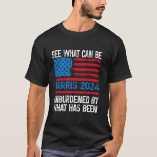 T-shirt Kamala Harris 2024 Ce qui peut être libéré du fard