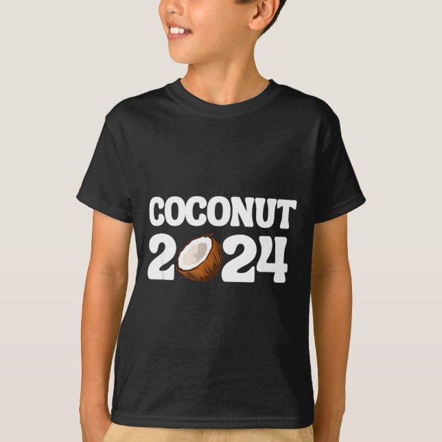 T-shirt Kamala Harris 2024 déclaration drôle démocrate Coc (Devant)
