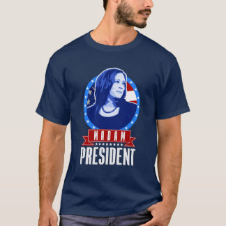 T-shirt Kamala Harris 2024 : Madame la Présidente