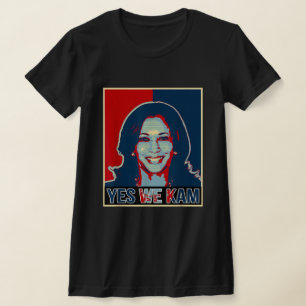 T-shirt Kamala Harris 2024 Pour Président Oui Nous Kam Mad